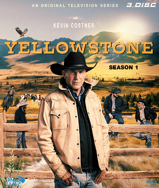 B6508.Yellowstone SEASON 1  ĐÁ VÀNG P.1  2D25G (DOLBY ATMOS 5.1 - DOLBY 5.1) 3DISC